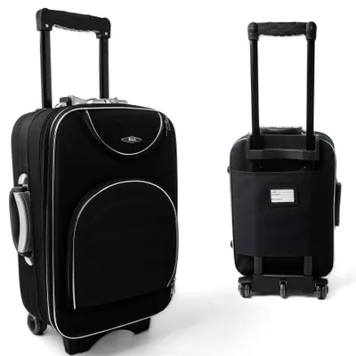 Produktbild von RGL 801 L Stoffkoffer 5-Rad erweiterbarer Koffer Größe: L Farbe: Schwarz