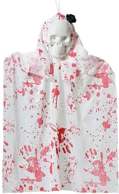 Produktbild von Atosa Skelettanhänger Blutig 52 Cm Rosa Rosa One Size