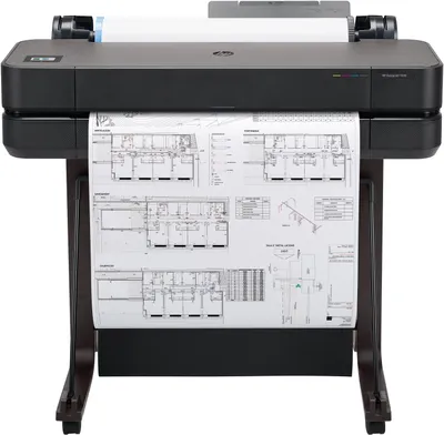 Produktbild von HP DesignJet T630 - 2025 Edition - 610 mm (24") Großformatdrucker - Farbe - Tintenstrahl - Rolle A1 (61,0 cm x 45,7 m), A1, ANSI D - 2400 x 1200 dpi - bis zu 0.5 Min./Seite - USB 2.0, Gigabit LAN, Wi-Fi(n) - Cutter
