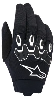 Image de Gants FULL BORE V2, ALPINESTARS (noir/blanc, taille L)