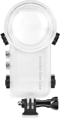 Obrázok produktu pre PULUZ PU977T Panoramatický puzdro na športovú kameru, vodotesné puzdro, ochranný obal na potápanie, podvodné použitie, 50 m, náhradný diel pre akčnú kameru Insta360 X4