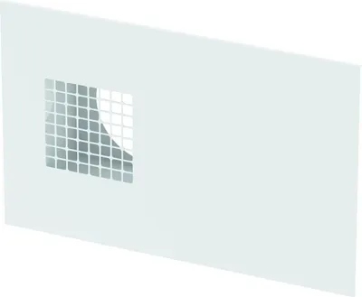 Obrázek produktu pro Zehnder kombinovaná vnější mřížka ComfoEdge Dupla bílá RAL 9016, vnější vzduch vpravo DN 160