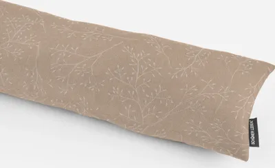 Produktbild von SCHÖNER LEBEN. Zugluftstopper Pen Drawing Branch Zweige Blätter natur Auswahl 80cm Länge