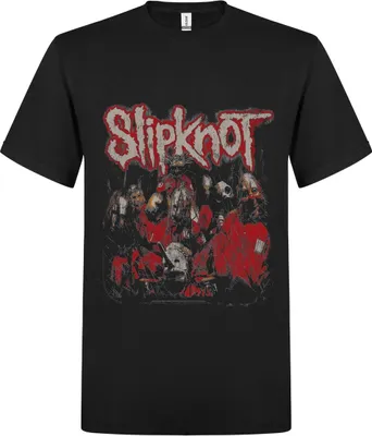 Produktbild von Slipknot Tour T-Shirt, Offizielles Band Merchandise, 100% Baumwolle