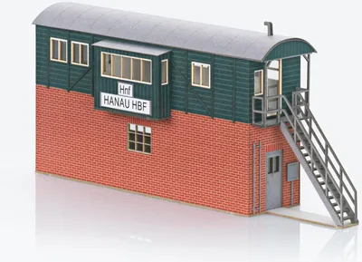 Produktbild von Märklin 72901 Behelfsstellwerk Hanau Hbf - Detailliertes Modell für Spur H0