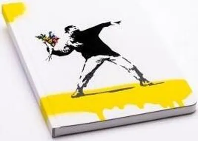 Produktbild von Anmerkungen A5/128K Banksy - Der Blumenwerfer