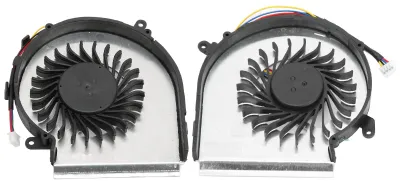 Obrázok produktu pre Chladič procesora s 4-pinovým konektorom, ventilátor s vysokou tepelnou odvodnosťou pre procesor a grafickú kartu, určený pre modely MSI GE62VR, GL62M, GP62MVR, GL62VR, MS 16JB a MS 16J9