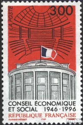 Produktbild von Briefmarken Frankreich 1996 Mi 3176 (kompl.Ausg.) postfrisch Sozialrat