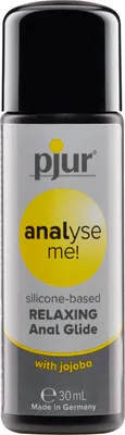 Produktbild von pjur analyse me! Relaxing - Silikon-Gleitgel für komfortablen Analsex - extra lange gleitfähig - mit Jojoba (100ml)