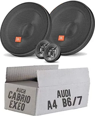 Produktbild von Lautsprecher Boxen JBL 16,5cm System Auto Einbausatz - Einbauset passend für Audi A4 B6/7 Seat Exeo - justSOUND