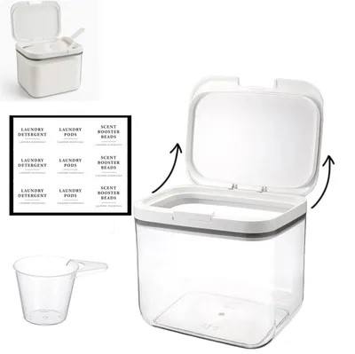 Produktbild von Aufbewahrungsbox für Waschpulver, Waschmittelbehälter, 4,5 Liter