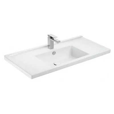 Produktbild von Waschbecken Waschtisch 80x48cm Waschtisch Kreabad 8080 Exklusiv aus hochwertigem Sanitär Keramik