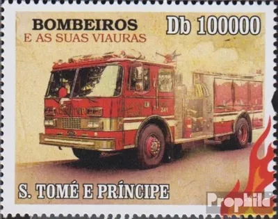 Produktbild von Briefmarken Sao Tome e Principe 2010 Mi 4435 (kompl.Ausg.) postfrisch Feuerwehrwesen