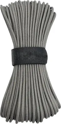Immagine prodotto di Corda in nylon paracord - Corda resistente alle intemperie per attività all'aperto e campeggio - Ideale per l'attrezzatura da sopravvivenza