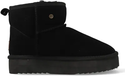 Produktbild von Warmbat Wallaby Plattform Schwarz - Damen Stiefel - WLY371099