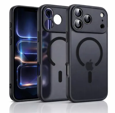 Produktbild von Hülle Für Apple iPhone 18 Pro Max MagSafe Case Magnetisch Robust Schwarz Kameraschutz Robust Militärschutz Premium