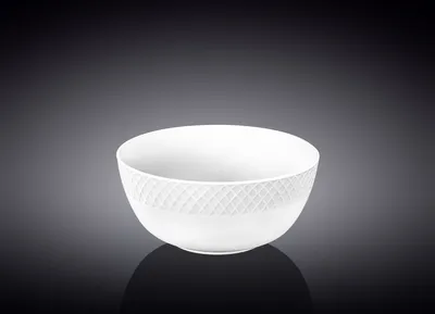Image de Bol Wilmax 12 cm, 380 ml, porcelaine blanche, lot de 2 WL-880113/2C
