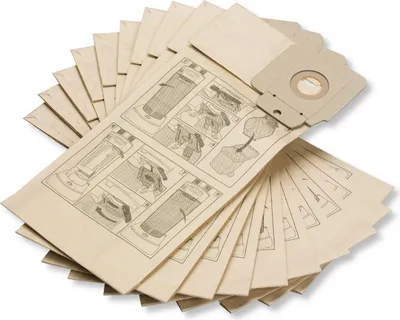 Produktbild von 10 Original Kärcher Papier-Staubsaugerbeutel für CV 38/1 AUS Filtertüten