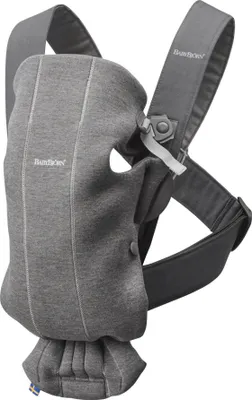 Produktbild von BabyBjorn BabyBjörn Mini 3D Jersey -kantoreppu, Dark Grey