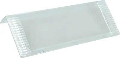 Produktbild von Roehrenlampenabdeckung Deckel Abdeckung Lampe Blende Schutz Dunstabzugshaube Dunsthaube Bosch Siemens 00265066 265066 auch Neff Balay Constructa Gaggenau