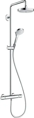 Obrázek produktu pro Sada sprchového systému hansgrohe Croma Select S 180 s termostatem, dešťovou sprchou a ruční sprchou, 1 ks.