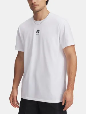 Obrázek produktu pro Under Armour Curry Heavyweight Logo Tričko s krátkým rukávem White L Pánské White L