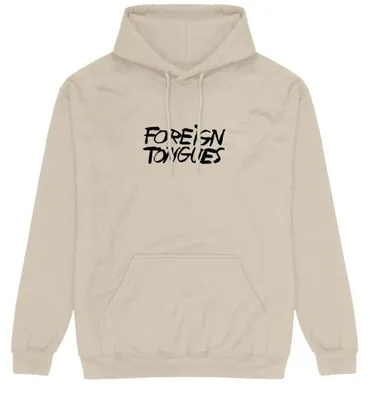 Produktbild von The Rolling Stones Kapuzenpullover Herren Foreign Tongues altweiß L