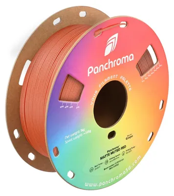 Produktbild von Polymaker Panchroma™ PLA Matte Muted Red 1.75 mm 1KG