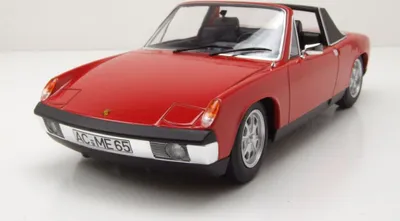 Produktbild von Norev 187690 VW Porsche 914 1.7 1972 rot 1:18
