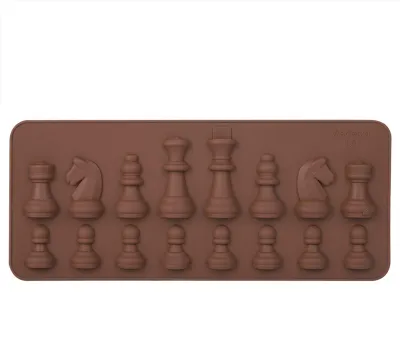 Image de Moule à Chocolat en Silicone pour Décoration de Bonbons pour Gâteaux