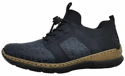 Zdjęcie produktu dla Niskie sznurowane buty Rieker w kolorze niebieskim, rozmiar 36