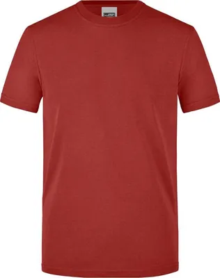 Produktbild von James & Nicholson Mens Workwear T-Shirt Gr. L, weinrot