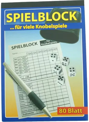Produktbild von 1 Spielblock für Knobelspiele