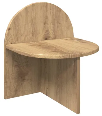 Image de Table de chevet Chêne artisanal 40 x 35,5 x 45,5 cm