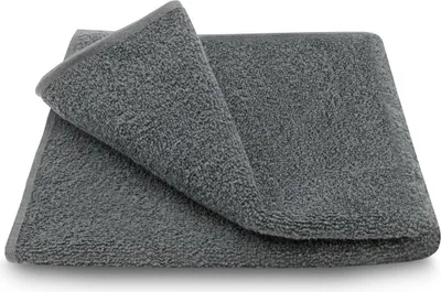 Produktbild von ARLI Gästetuch 30 x 50 cm Anthrazit / Grau - 100% Baumwolle