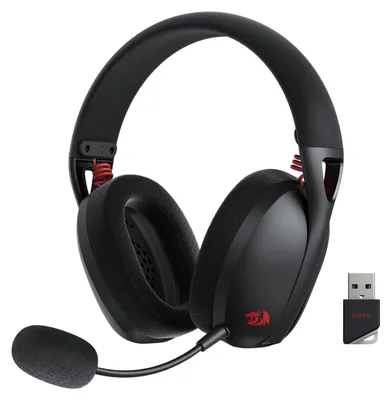 Obrázok produktu pre Bezdrôtová herná slúchadlová súprava Redragon H848 BT, 7.1, 40 mm – čierna