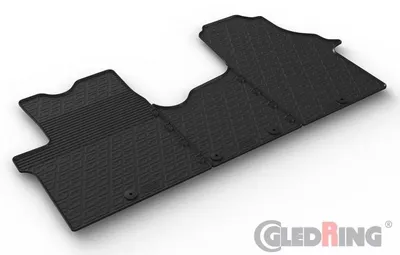 Immagine prodotto di Tappetini in gomma per auto Gledring Renault Trafic 2014- (anteriore, 3 posti)