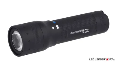 Imagen del producto de Led Lenser P7QC, linterna de mano con luz intermitente, color , 1 foco, tecnología LED, funciona con pilas AAA, 132 mm