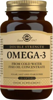 Produktbild von Omega-3 Hochkonzentration Solgar Dreifachkonzentration 120 Einheiten