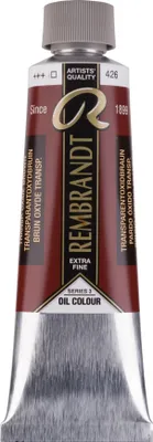 Produktbild von Rembrandt Ölfarbe Tube 150 ml Transparentoxidbraun 426