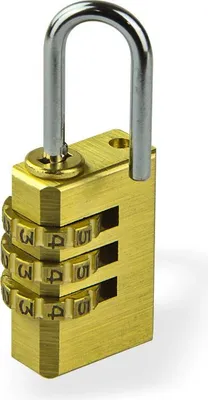 Produktbild von Vorhängeschloss mit Zahlenkombination 21mm
