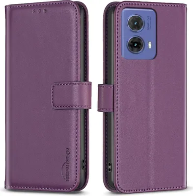 Produktbild von Motorola Moto G85 Hülle - BINFEN Klapphülle - Violett
