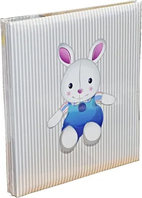 Produktbild von BUNNY GREY Kinder- Fotoalbum / selbstklebend  PB-P40   25,8x28
