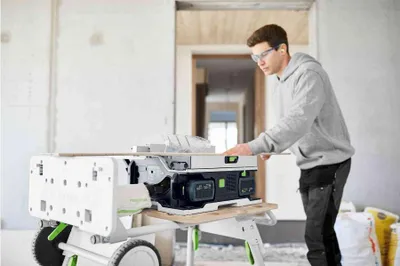 Produktbild von Festool Akku-Tischkreissäge CSC SYS 50 EBI-Basic-Set