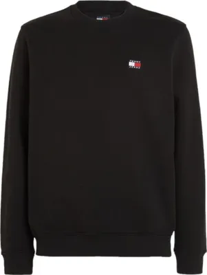 Produktbild von Stylisches Herren Sweatshirt Schwarz – Gefüttert & Logo-Applikation