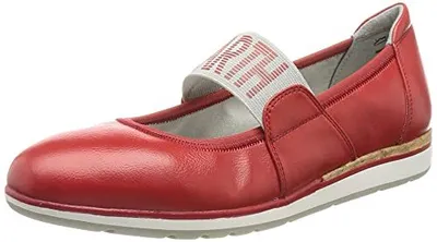 Produktbild von MARCO TOZZI Keil-Ballerinas Damen Rot - 40