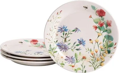 Produktbild von Keramische Salatschalen, 22cm, 4er Set, mikrowellengeeignet