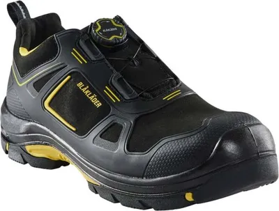 Produktbild von Blakläder® GECKO Sicherheitsschuh Schwarz/Gelb 2471, Farbe:schwarz/gelb, Größe:44