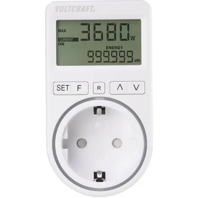 Produktbild von VOLTCRAFT SEM4500 Energiekosten-Messgerät Kostenprognose, Alarmfunktion, Stromtarif einstellbar