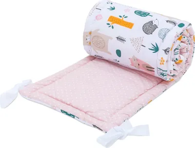 Produktbild von Bellochi Edge Protection Baby Baby Bed Bordering Ochrana hniezdnej hlavy Ochrana mriežky Border 180x30 cm pre detskú posteľ s pád